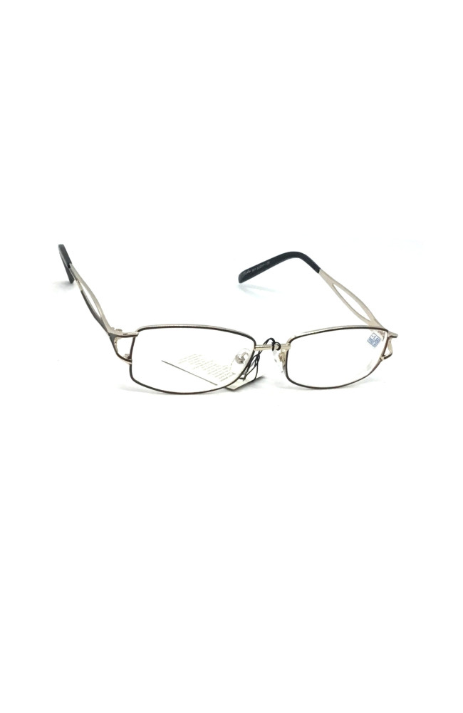 Женские очки 001 с белой/бликовой линзой в металлической оправе: Цена, Характеристики, Фото