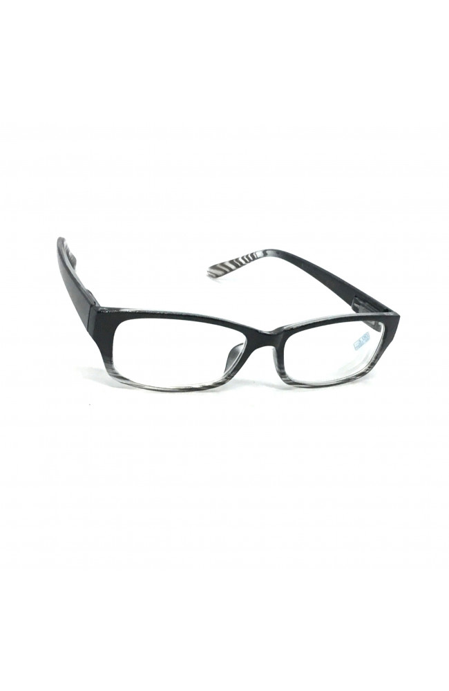 Женские очки 002 с белой линзой в черной оправе: Цена, Характеристики, Фото