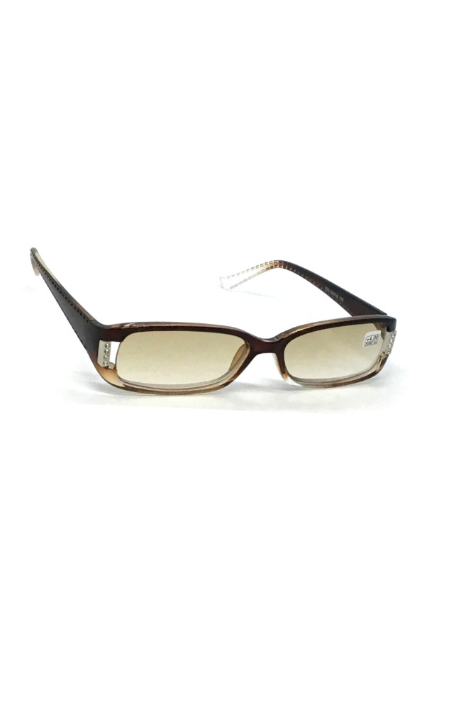 Женские очки 003 с тонированной линзой в коричневой оправе: Цена, Характеристики, Фото