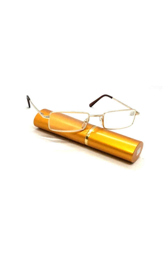 Очки 102 с-1 с линзой из стекла в золотом футляре: Цена, Характеристики, Фото