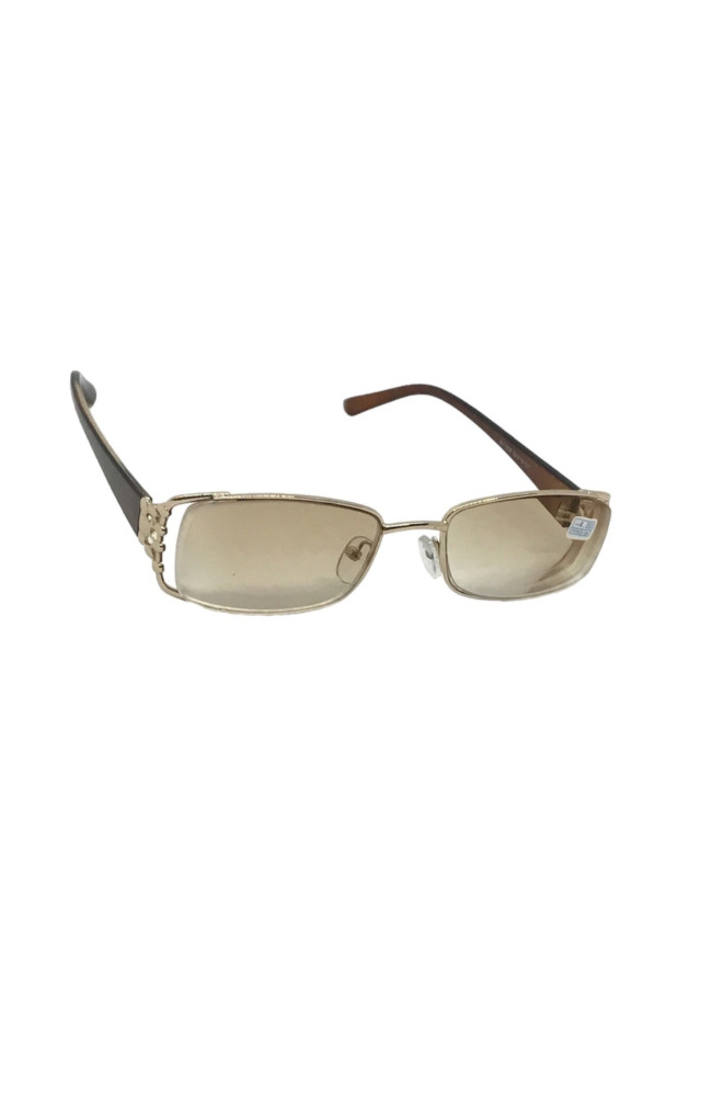 Женские очки 1038 с тонированной линзой в золотой оправе: Цена, Характеристики, Фото