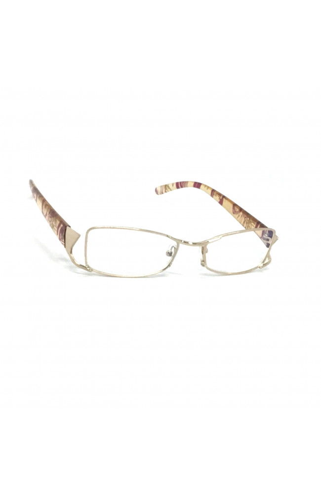 Женские очки 2026 с бликовой/белой линзой в золотой оправе: Цена, Характеристики, Фото