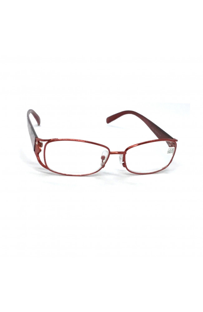 Женские очки 2225 с белой линзой в красной оправе: Цена, Характеристики, Фото