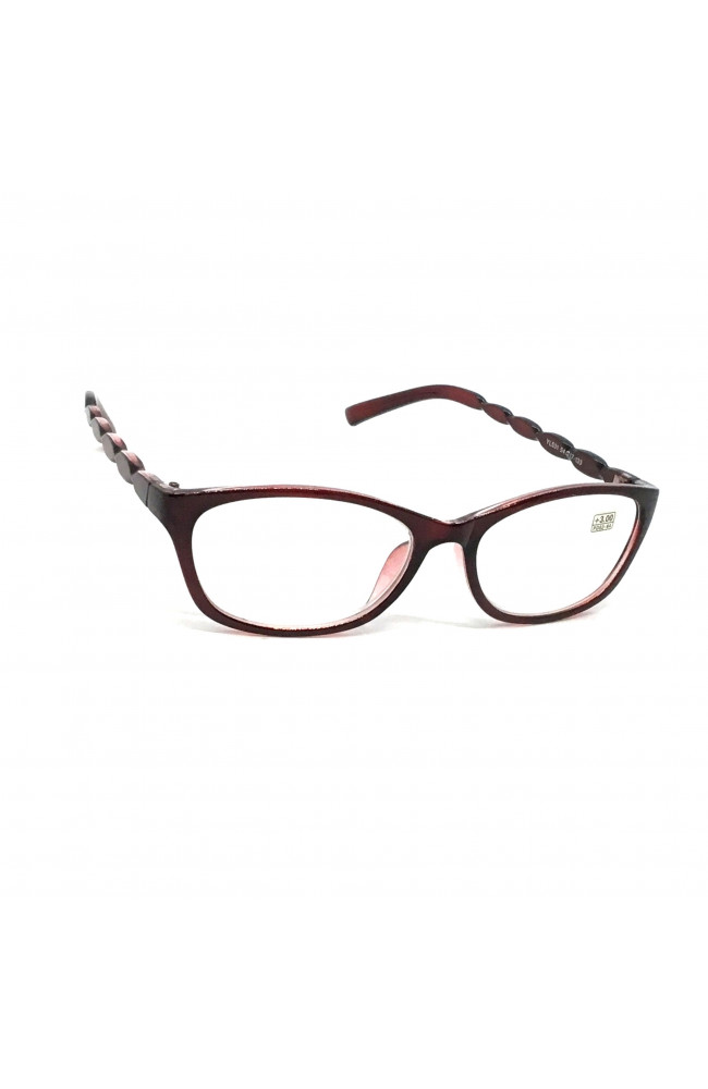 Женские очки с белой линзой 531 бордо Женские очки с белой линзой 531 бордо