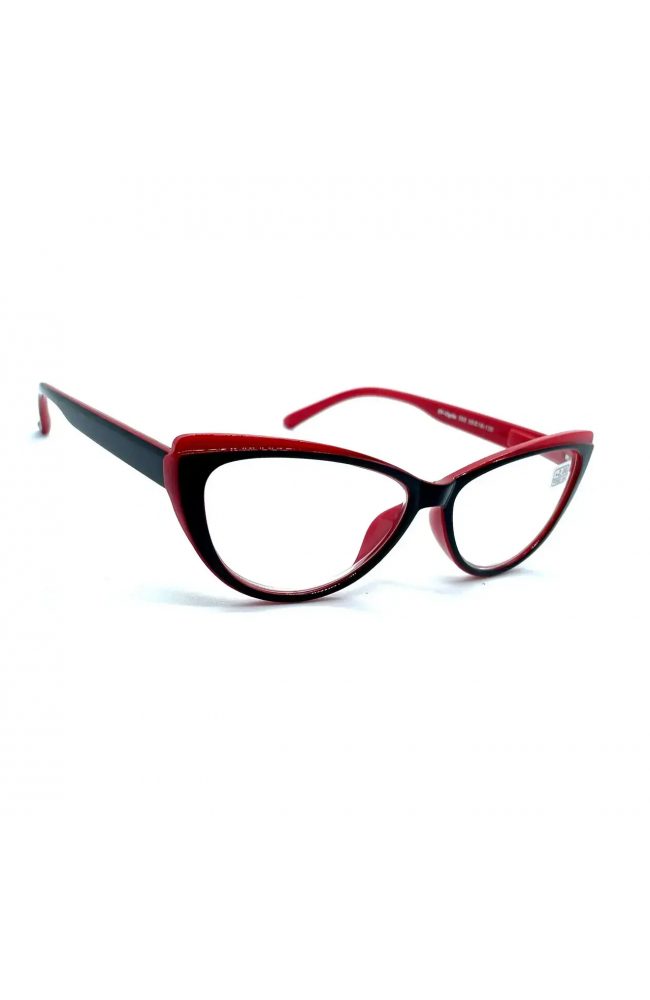 Женские компьютерные очки 565 с-1 в черно-красной оправе: Цена, Характеристики, Фото