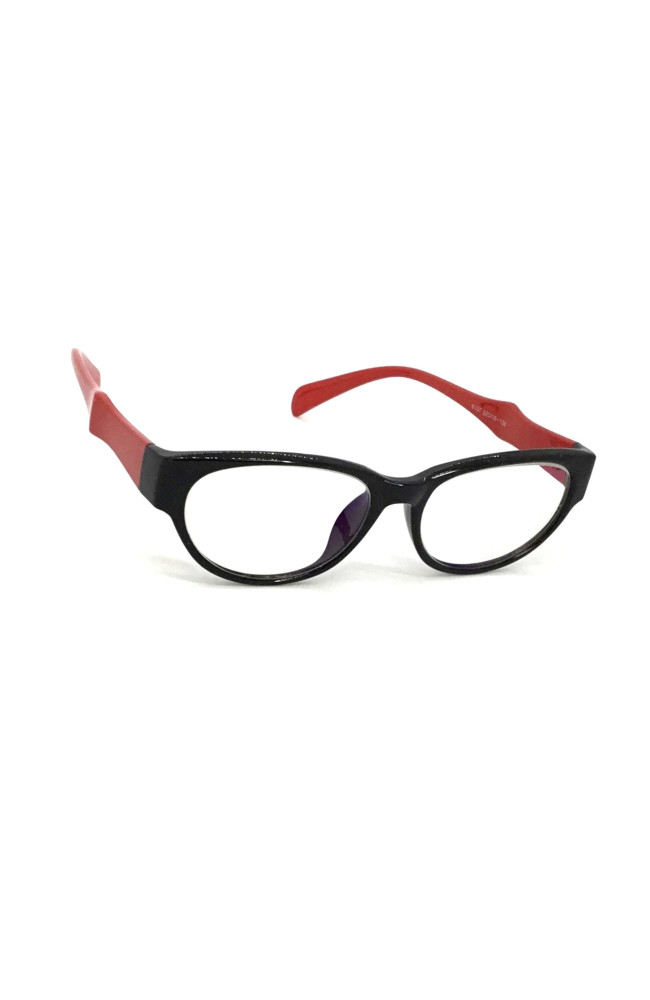 Женские компьютерные очки 6137 в черно-красной оправе (стекло): Цена, Характеристики, Фото