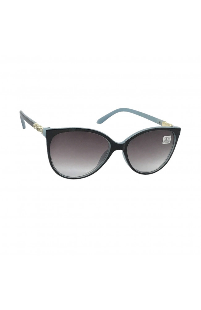 Женские очки 741 с тонированной линзой в голубой оправе: Цена, Характеристики, Фото