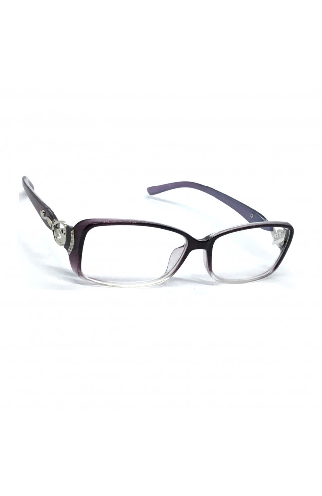 Женские очки 843 с-2 с бликовой линзой в сиреневой оправе Женские очки 843 с-2 с бликовой линзой в сиреневой оправе