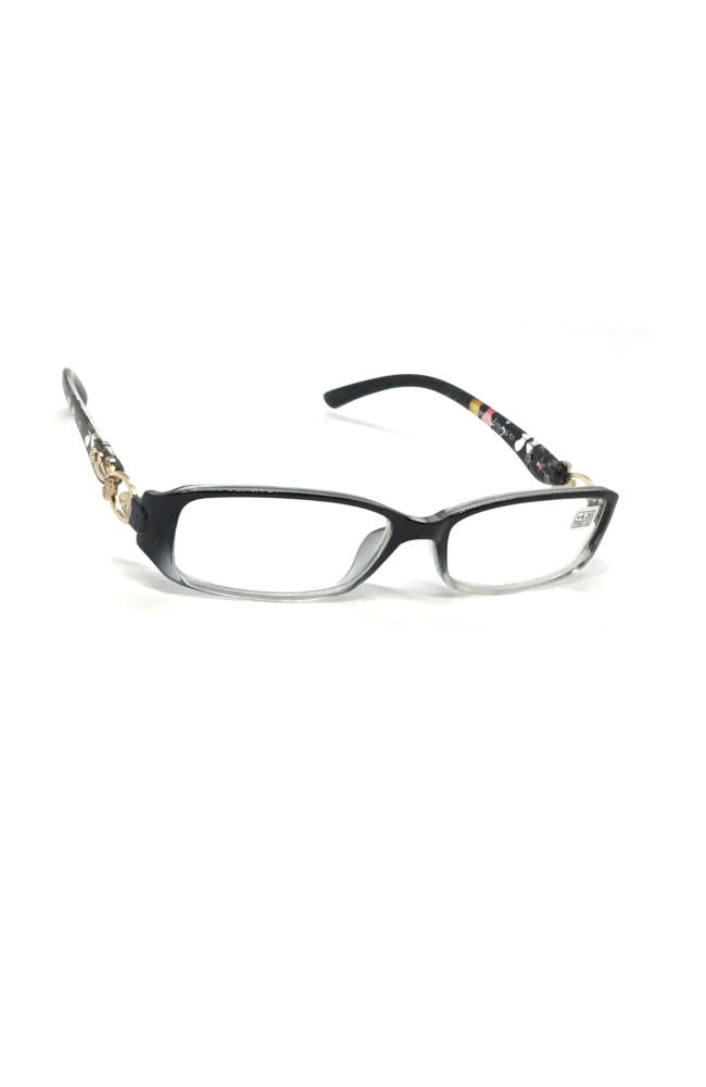 Женские очки с белой линзой 903 с-1 в черной оправе: Цена, Характеристики, Фото