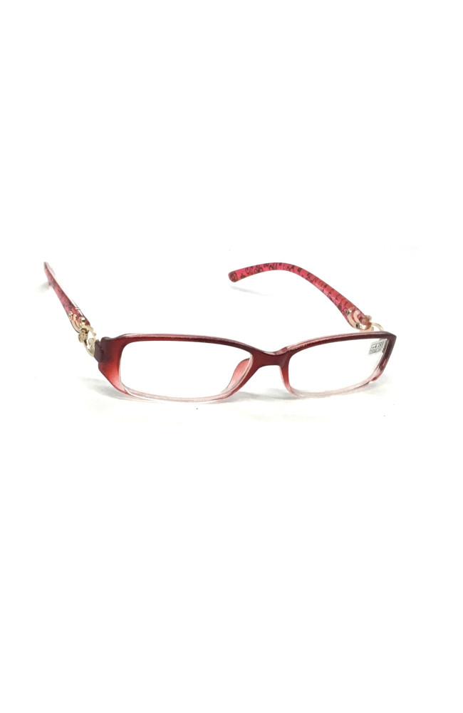 Женские очки с белой линзой 903 с-3 в красной оправе: Цена, Характеристики, Фото