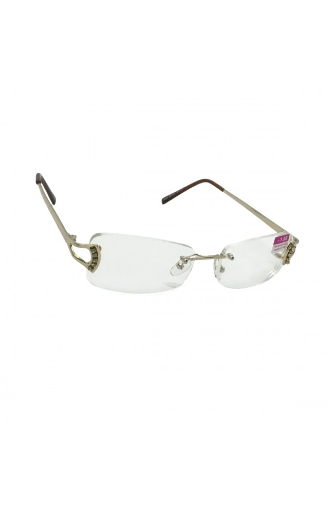 Женские безоправные очки 9830  с бликовой/белой  линзой: Цена, Характеристики, Фото